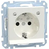 Merten MEG2304-0319 SCHUKO-Steckdose mit Lichtauslass System M