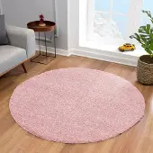 Sanat Hochflor-Teppich "LOCA, auch als Läufer und in Rund" rund 30 mm Höhe Wohnzimmer, Langflor, Shaggy, Schlafzimmer