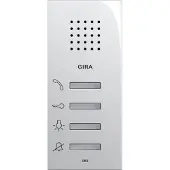 Gira 125003 Wohnungsstation AP System 55 Reinweiß