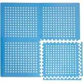 Eyepower Poolmatte Bodenmatte 1,59qm Bodenfolie Bodenfliese 4er Set Unterlage für Pool