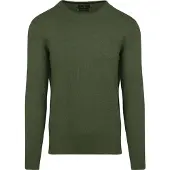 Steppin' Out Pullover Cotton Cashmere Olivgrün - 3XL