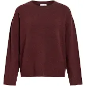 Vila Viliga Rundhals Strickpullover