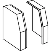 Tehalit L22397035 Endkappenpaar, RK190 (1 Paar)