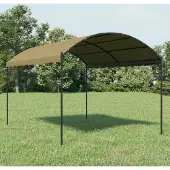 The Living Store Pavillon 4x3x2,6 m Taupe 180 g/m²