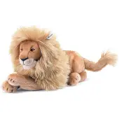 Steiff 064135 Leo Löwe, 43 cm, blond liegend