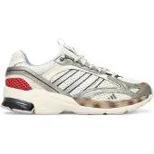 Adidas Sneaker SPORTSWEAR "SPIRITAIN 2000", Mädchen, Gr. 41, silber (ivory, tech grau metallic, core schwarz), Leder, Textil, Schuhe Sneaker, inspiriert vom Design des adistar control