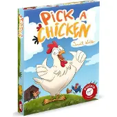Piatnik 675195 - Pick a Chicken - EIN Kartenablegespiel für Kinder