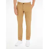 Tommy Hilfiger Chinohose TOMMY JEANS "TJM SCANTON", Herren, Gr. 31, Länge 32, grün (classic khaki), Web, Obermaterial: 98% Baumwolle, 2% Elasthan, körpernah normal, Hosen Chinohose, mit Markenlabel