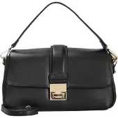 Seidenfelt Manufaktur Seidenfelt Dalarna - Schultertasche 30 cm (black/gold)