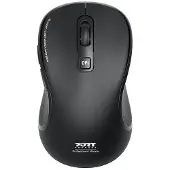 Port Designs PORT Connect 910010, Beidhändig, Optisch, RF Wireless + Bluetooth, 2400 DPI, Schwarz