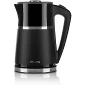 Hyundai Wasserkocher HYUVK306 I 2200W I 1,7 L I Doppelwandig I Abschaltautomatik I dreifaches Sicherheitssystem I einfache Wartung
