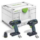 Festool Schrauber- und Bohrer-Set TID 18 Basic-Set T18 - 578813