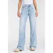 Herrlicher 5-Pocket-Jeans "Edna Denim Light" Edna, mit ausgestelltem Bein