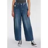 Herrlicher Weite Jeans "Barrow Denim", Damen, Gr. 30, N-Gr, iconic, Denim/Jeans, Obermaterial: 99% Baumwolle, 1% Elasthan, lang, Jeans Weite Jeans, im O-Shape