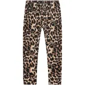 DANAMADE Leggings "Thermal Leggins DDOLLY", Mädchen, Gr. 152, EURO, bunt (leo), 95% Polyester, 5% Elasthan, Hosen Leggings