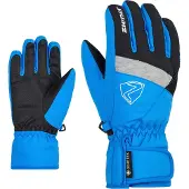 Ziener Skihandschuhe "LEIF-Z GORE-TEX JUNIOR", Kinder, Gr. 4,5, blau (persian blau), Kunstfaser, Handschuhe Skihandschuhe, wasserdicht, winddicht, atmungsaktiv, warm
