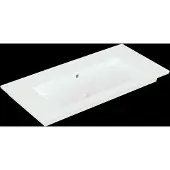 Villeroy & Boch V&B Möbelwaschtisch VENTICELLO 100x50cm, o. HL, m Überlauf, weiß C-plus
