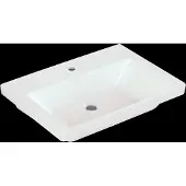 Villeroy & Boch V&B Schrank-Waschtisch Subway 3.0 65x47cm, eck., m 1 HL/o ÜL, st. wh. C+