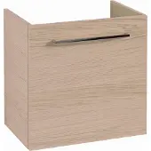 Villeroy & Boch Avento Waschtischunterschrank, eine Tür, Anschlag links, 530x514x384mm, Griff chrom Glanz, A88800VJ, Farbe: Nordic Oak