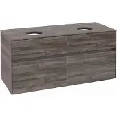 Villeroy & Boch V&B Waschtischunterschrank Collaro 120x54,8x50cm, f 2 WT, stone oak