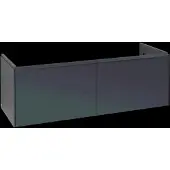 Villeroy & Boch Subway 3.0 Waschbeckenunterschrank, LED-Beleuchtung, 2 Auszüge, 1272x429x478mm, C567L2VQ, Farbe: Front/Korpus: Marine Blue, Griff: Marine Blue