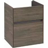 Villeroy & Boch V&B Waschtischunterschrank Collaro 46x54,6x37,4cm, WT mittig, arizona oak