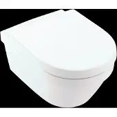 Villeroy & Boch V&B Combi-Pack Wand-Tiefspül-WC Architectura m Sitz, wandhängend, Abg. waag., weiß C-plus
