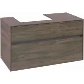 Villeroy & Boch V&B Waschtischunterschrank Collaro 100x54,8x50cm, WT links, arizona oak