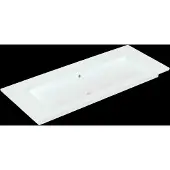 Villeroy & Boch Venticello Schrankwaschtisch, ohne Hahnlöcher, mit Überlauf, 1200x500mm, 4104CJR1, Farbe: Weiß CeramicPlus