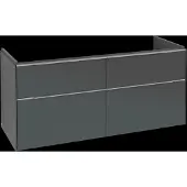 Villeroy & Boch V&B Waschtischunterschrank Subway 3.0 127,2x56,6x47,8cm, o LE/Gr AL gl, graph.