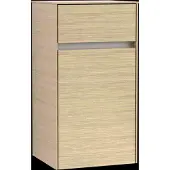 Villeroy & Boch V&B Seitenschrank Collaro 40,4x74,8x34,9cm, Anschl li, nordic oak