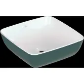 Villeroy & Boch V&B Aufsatzwaschtisch Artis 41x41cm, ek, o. Hahnloch, o. ÜL, Forest