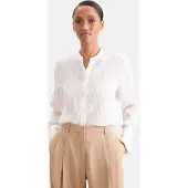 Seidensticker Klassische Bluse 1/1 Rundhals Gestreift