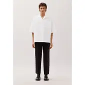 Seidensticker Businesshemd , Herren, Gr. L (41-42), normale Ärmellängen, weiß, 97% Baumwolle, 3% Elasthan, unifarben, oversize, Hemden Businesshemd, Oversized 1/2 Reverskragen Uni