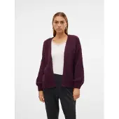 Vero Moda "VMMAYBE LS OPEN CARDIGAN GA REP" Kunstfaser, oversize