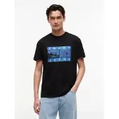 Tommy Hilfiger T-Shirt "TJM REGULAR PHOTO FLAG"