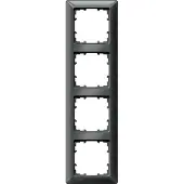 Siemens 5TG2554-6 DELTA line carbonmetallic Rahmen 4-fach 5TG25546