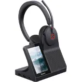 Yealink WH68 Workstation Headset, Verkabelt & Kabellos, 20 - 20000 Hz, Anrufe/Musik, 155 g, Kopfhörer, Schwarz