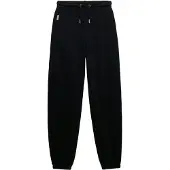 Superdry für Damen. W7011266A Jogger Essential Hose schwarz (L), Lässig, Baumwolle