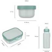 Mepal Lunchbox "Lunchset Campus 3-tlg." Spülmaschinengeeignet