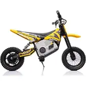 Wisam Elektro Auto Batterieauto Motocross-Bike A9901 Gelb