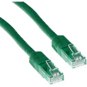 ACT CAT6A UTP 20m, 20 m, Cat6a, U/UTP (UTP), RJ-45, RJ-45, Grün