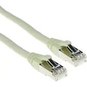 ACT FB7430, 30 m, Cat6a, S/FTP (S-STP), RJ-45, RJ-45, Elfenbein