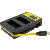 PATONA SmartDual LCD USB Ladegerät für Canon LP-E8