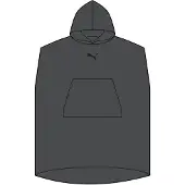 Puma Unisex Poncho teamADDITIONS Poncho 660009-41 S/M - Shadow Gray - S/M