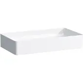 Laufen Living Square Waschtisch-Schale, ohne Hahnloch, ohne Überlauf, 600x340mm, H8114344001121, Farbe: Weiß mit LCC