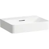 Laufen VAL Aufsatzwaschtisch, ohne Hahnloch, mit Überlauf, US geschl. 550x420mm, H8162824001091, Farbe: Weiß mit LCC