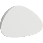 Laufen ILBAGNOALESSI Handtuchhaken, aus Keramik, 130x55x95mm, H8709767570001, Farbe: Weiß Matt