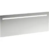 Laufen Leelo Spiegel mit integrierter horizontaler LED-Beleuchtung, Aluminiumrahmen, 1800 mm, Version mit 3 Touch Sensorschaltern, H4477039501441