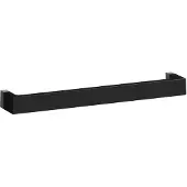 Laufen KARTELL Rail Handtuchhalter, L/B/H 450/75/40 mm, H3813310910001, Farbe: Schwarz